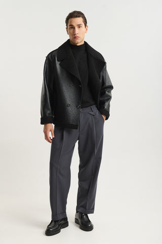 Ανδρικό μπουφάν P/COC P-2152 Black W25/26