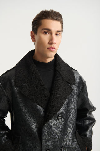 Ανδρικό μπουφάν P/COC P-2152 Black W25/26