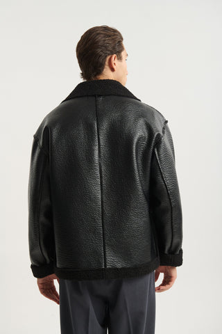 Ανδρικό μπουφάν P/COC P-2152 Black W25/26