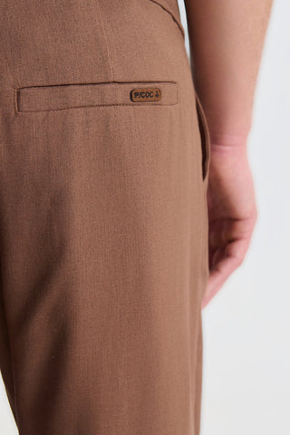 Ανδρικό παντελόνι P/COC P-2252 BROWN SS26