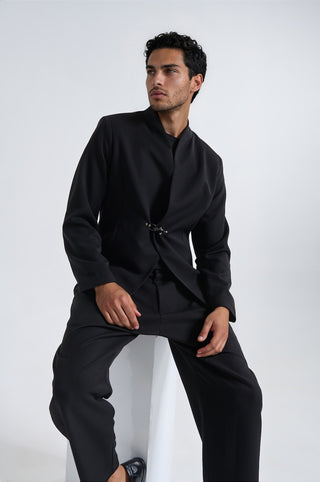 Ανδρικό σακάκι P/COC P-2302 BLACK W26/27