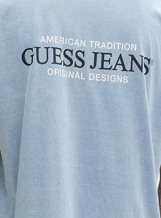 Ανδρικό t-shirt GUESS M6GI75KCTG1 LIGHT BLUE SS26