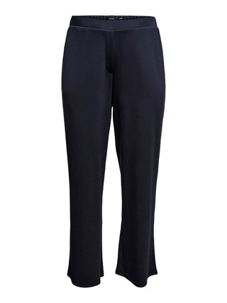 Γυναικείο παντελόνι VMCHALI HW STRAIGHT PANTS JRS BOO CURVE Vero Moda 10340380 Navy Blazer SS26