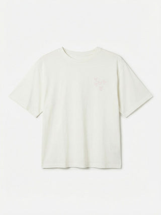 Γυναικείο t-shirt VMPAULINA THEA SS T-SHIRT JRS VERO MODA 10352517 SNOW WHITE NOOS SS26