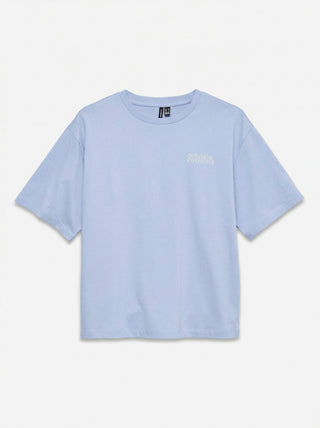Γυναικείο t-shirt VMPAULINA THEA SS T-SHIRT JRS VERO MODA 10352517 BRUNNERA BLUE NOOS SS26