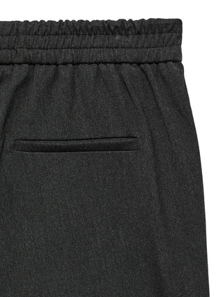 Γυναικείο παντελόνι VMMAYA MW LOOSE SOLID PANT Vero Moda 10225280 DARK GREY MELANGE NOOS W26/27