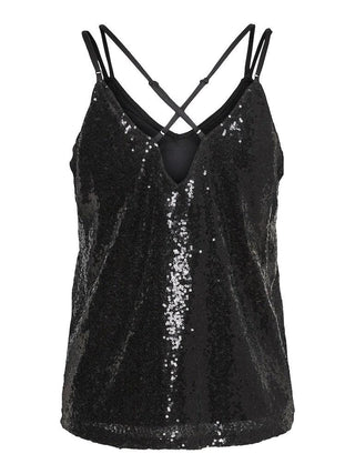 Γυναικείο top VMKAJE SINGLET TOP VERO MODA 10295614 Black W 23/24