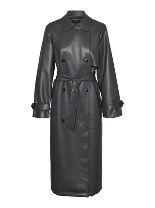 Γυναικεία καπαρντίνα VMAMALIE LONG COATED TRENCHCOAT VERO MODA 10300822 Asphalt W24/25