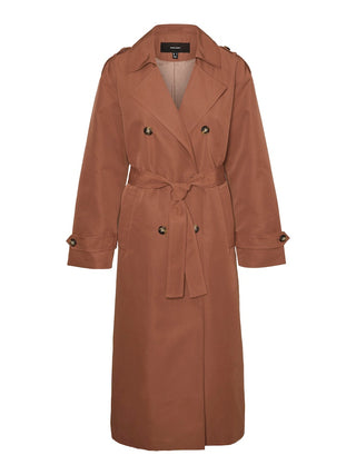 Γυναικεία καπαρντίνα VMCHLOE LONG TRENCHCOAT GA VERO MODA 10300263 Clove NOOS W24/25