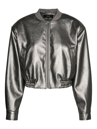 Γυναικείο Jacket Bomber VMCAMILLA COATED SHORT JACKET VERO MODA 10319672 Gunmetal W24/25