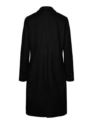 Γυναικείο παλτό VMFORTUNESARA LONG COAT GA BOO VERO MODA 10320531 Black W24/25