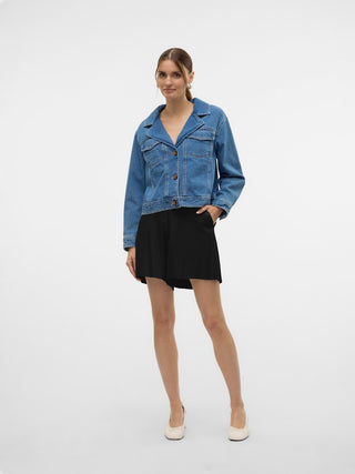 Γυναικείο σορτς VMMYMILO H/W SHORTS WVN GA Vero Moda 10321625 Black SS25