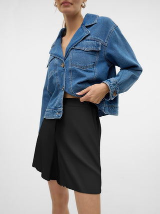 Γυναικείο σορτς VMMYMILO H/W SHORTS WVN GA Vero Moda 10321625 Black SS25