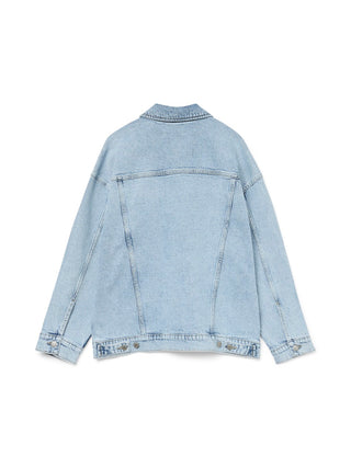 Γυναικείο μπουφάν VMTESSA LS OVERSIZE DENIM JACKET GA Vero Moda 10329868 Light Blue Denim NOOS SS26
