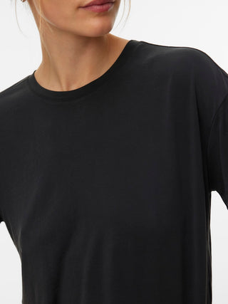 Γυναικεία μπλούζα κοντομάνικη VMFILLI 2/4 TEE JRS Vero Moda 10334654 BLACK NOOS SS26