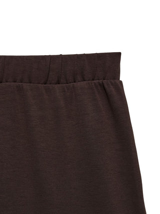 Γυναικείο παντελόνι VMHALI HW WIDE PANT JRS VERO MODA 10348701 CHOCOLATE TORTE W26/27
