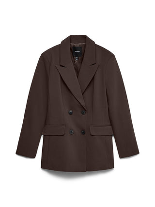 Γυναικείο σακάκι VMMAGNOLIA LS REGULAR BLAZER VERO MODA 10348697 COFFEE BEAN NOOS W26/27
