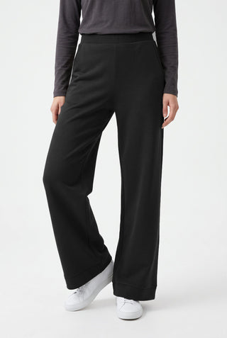 Γυναικείο παντελόνι VMHALI HW WIDE PANT JRS VERO MODA 10348701 BLACK W26/27