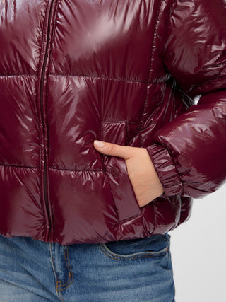 Γυναικείο μπουφάν VMTRACE SHORT JACKET 10349328 WINDSOR WINE VERO MODA W26/27