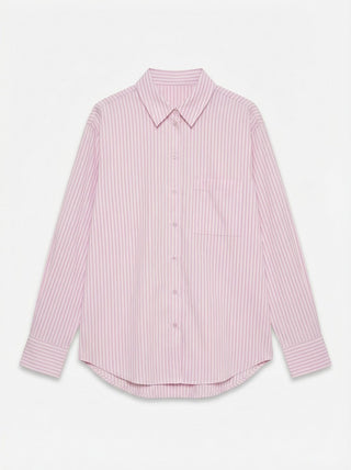 Γυναικείο πουκάμισο VMEDEN LS HIGH LOW SHIRT WVM BOO VERO MODA 10357382 ROSEATE SPOONBILL W26/27