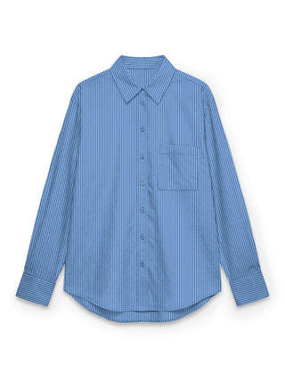 Γυναικείο πουκάμισο VMEDEN LS HIGH LOW SHIRT WVM BOO VERO MODA 10357382 PROVENCE W26/27