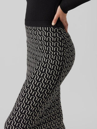 Γυναικεία φούστα VMGOLDNEEDLE ART 7/8 PENCIL SKIRT VERO MODA 10290623 Black W 23/24