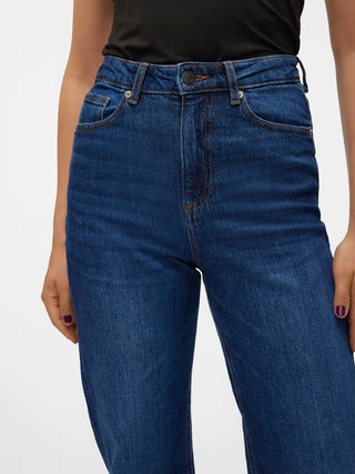 Γυναικείο τζίν VMTESSA HR WIDE JEANS RA393 GA Vero Moda 10311180 Dark Blue Denim W25/26