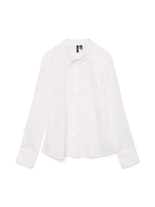 Γυναικείο πουκάμισο VMANNA LS FITTED SHIRT WVN GA Vero Moda 10318701 Bright White NOOS W24/25