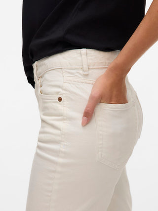 Γυναικείο τζιν VMTESSA HR STRAIGHT JEANS COLOR GA Vero Moda 10324274 Bright White NOOS SS25