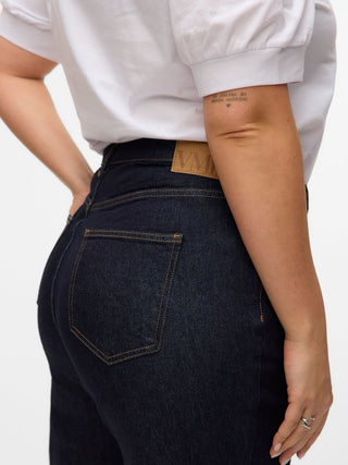 Γυναικείο τζιν VMCTESSA HR WIDE J RA369 GA CURVE Vero Moda 10326265 Dark Blue Denim NOOS SS26