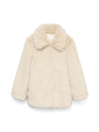 Γυναικεία γούνα VMGLORIA JACKET Vero Moda 10333912 Oatmeal W25/26