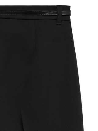 Γυναικείο παντελόνι VMELMA MW BARREL BELT ANKLE PANT VERO MODA 10340506 BLACK NOOS W26/27