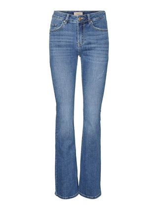 Γυναικείο τζιν VMFLASH MR FLARED JEANS LI347 GA VERO MODA 10302478 Medium Blue Denim NOOS S 24