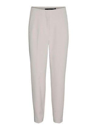 Γυναικείο παντελόνι VMLINA HW TAPERED PANT Vero Moda 10309140 Silver Cloud NOOS W24/25