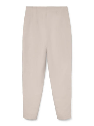 Γυναικείο παντελόνι VMLINA HW TAPERED PANT Vero Moda 10309140 Silver Cloud NOOS W24/25