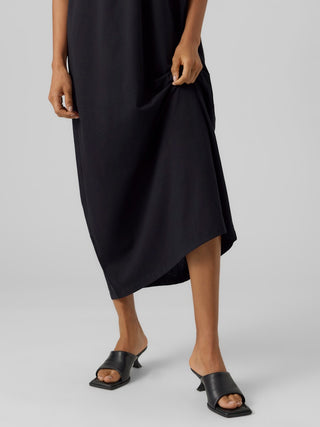 Γυναικείο φόρεμα VMLUNA SINGLET ANKLE DRESS VERO MODA 10286077 BLACK NOOS SS26