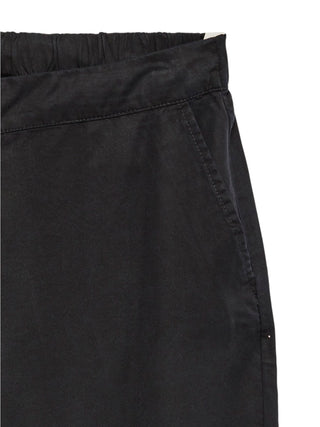Γυναικεία παντελόνα VMBREE MR WIDE TENCEL CULOTTE GA Vero Moda 10304861 Black Denim NOOS SS25