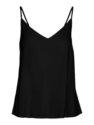 Γυναικείο top VMEASY JOY V-NECK SINGLET WVN GA Vero Moda 10297362 Black SS25