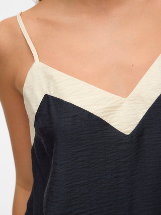 Γυναικείο top VMDENISE SINGLET TOP WVN BTQ GA Vero Moda 10329790 Black SS25