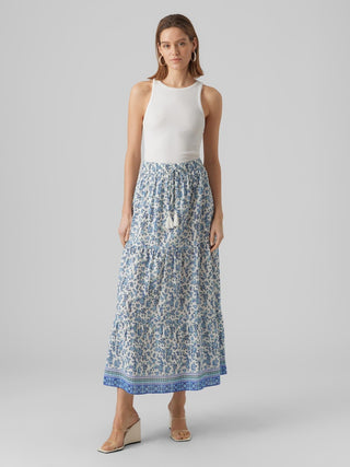 Γυναικεία φούστα VMMILAN HW LONG SKIRT VERO MODA 10281777 Dazzling Blue S23