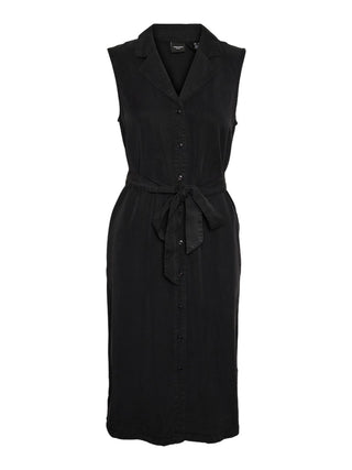 Γυναικείο φόρεμα VMBREE SL BLK SHIRT TENCEL DRESS GA Vero Moda 10304888 Black Denim SS25