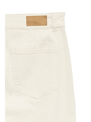 Γυναικεία παντελόνα VMWILD KAYLA HR 7/8 WIDE PANT 10307837 SNOW WHITE SS26