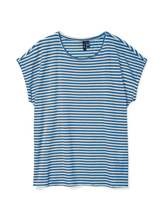 Γυναικεία μπλούζα κοντομάνικη VMAVA SS TOP STRIPE JRS VERO MODA 10284469 DAPHNE NOOS SS26
