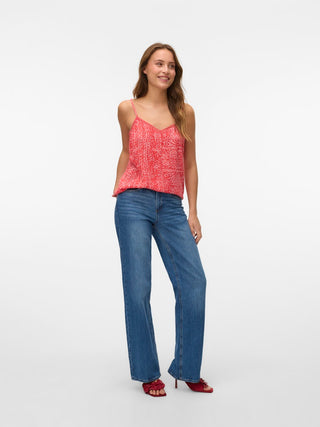 Γυναικείο top VMMENNY LACE SINGLET WVN GA Vero Moda 10323627 Dubarry SS25