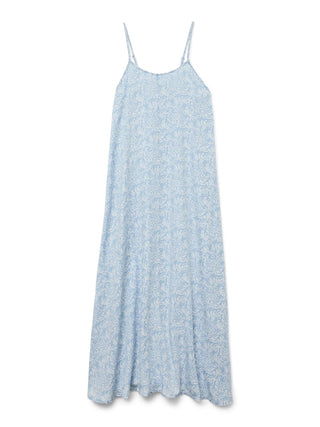 Γυναικείο φόρεμα VMHARPER SL STRAP MAXI TENCEL DRESS GA Vero Moda 10283677 Light Blue Denim SS25