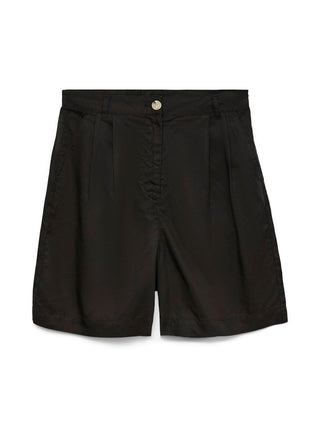 Γυναικείο σορτς VMFLEUR HW BERMUDA TENCEL SHORTS GA Vero Moda 10326063 Black Denim SS25