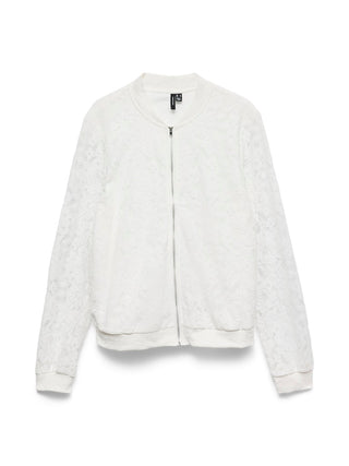 Γυναικείο μπουφάν VMHONEY LACE BOMBER JACKET WVN GA VERO MODA 10319307 SNOW WHITE SS26
