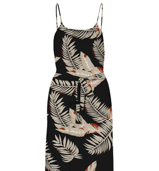 Γυναικείο φόρεμα VMEASY JOY 7/8 STRAP DRESS WVN GA Vero Moda 10286748 Black SS25