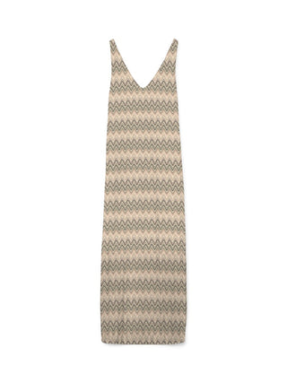 Γυναικείο φόρεμα VMDICTE MAXI SL DRESS JRS GA VO Vero Moda 10328141 Birch SS25