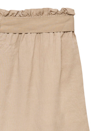 Γυναικεία παντελόνα VMBREE HR TENCEL BELT CULOTTE PANTS VERO MODA 10341670 SILVER MINK SS26